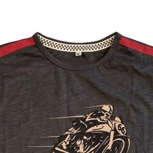 Wholesale Custom Logo Grey High Men O-neck Shirts High Selling Articles Quality <b>100</b>% Cotton <b>Polyester</b> Streetwear Breathable Man - Product Image 5