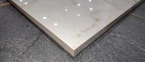 Carreaux 600x600mm (24x24 pouces) 6x6 pouces, finition brillante Phot GVT, image réelle des carreaux, image réelle des carreaux en marbre - Product Image 4