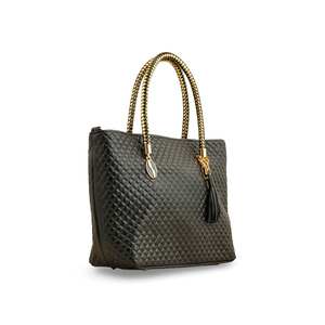 P56204กระเป๋าสะพายผู้หญิงลำลองสีดำ - Product Image 2