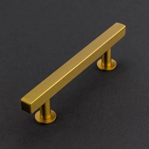 Modern Brass <b>Cabinet</b> Pull <b>Handle</b> High Quality Durable <b>Kitchen</b> Hardware <b>Door</b> <b>Cabinet</b> Drawer Wardrobe Use - Product Image 5