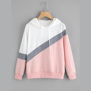 OEM Surpiqûres bloc de couleurs sweat à capuche imprimé coupe ajustée pour hommes pullover de sport jogging sportswear sweat à capuche personnalisé pour hommes sweat-shirt pour hommes - Product Image 6