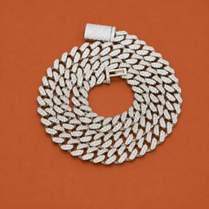 VVS <b>Simulated</b> <b>Diamond</b> Cuban Chain Hip Hop Jewelry Gift - Product Image 2
