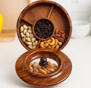 Premium Quality Wood Spice Box For Candy Dry Fruits Nuts Used Nesting Fruits <b>Vegetables</b> <b>Storage</b> Wood Dry Fruit Boxes - Product Image 3
