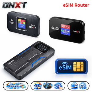 Router Wi-Fi DNXT ESIM 6 300Mbps, Router Wi-Fi ESIM con Modalità WPS AP, Wi-Fi Tascabile ESIM VSIM 2.4G&5.8G per Viaggi - Product Image 1