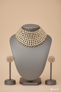 Parure de bijoux de mariée de luxe tendance en alliage plaqué rhodium et zircon, style indien traditionnel, pour fiançailles, fêtes, mariages et anniversaires - Product Image 4