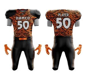 Uniforme de Fútbol Americano Personalizable al Mejor Precio, Hecho en Fábrica con Nombre del Equipo Impreso, Unisex para Adultos y Jóvenes, Opciones de Tallas Grandes - Product Image 2