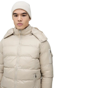 Blouson matelassé long pour homme avec capuche amovible, veste d'hiver rembourrée, fabricant, tissu Ripstop coupe-vent, commande en gros - Product Image 4