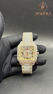 Best Quality Mossinate Stainless Steel Diamond <b>Watch</b> Durable Luxury Timepiece with Sparkling Diamond Accents Available <b>for</b> Sale - Product Image 4