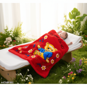 Manta de Bebé de Lujo Suave y Cálida de 500 GSM, Tipo Raschel, para Uso Infantil - Product Image 3