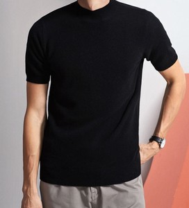 T-shirt Homme Slim Fit à Manches Courtes 100% Coton Toile Respirant Anti-Plis Séchage Rapide Imprimé Personnalisé Décontracté - Product Image 5