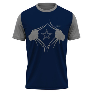 เสื้อยืดพิมพ์ลายสำหรับผู้ชายเสื้อยืดพิมพ์ซับลิเมชันแบบกำหนดเองเสื้อยืดทีมพิมพ์ลายสีระเหิดสำหรับนักกีฬา - Product Image 1