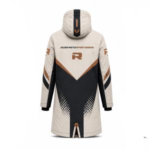 Vêtements d'extérieur écologiques pour la saison froide, vestes longues en textile, manteaux chauds et confortables, vêtements en gros, design personnalisé, fabrication en vrac - Product Image 2