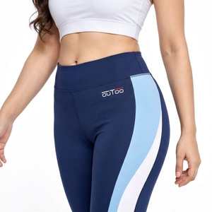 Women <b>Legging</b> Designed With Smooth <b>Polyester</b> Fabric Moisture Wicking Performance Flexible Movement Comfortable Fit Elastic Waist - Product Image 5