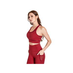 New Fashionable Unique Style Yoga Sets Women High Quality Breathable Eco-Friendly Quick Dry Lightweight <b>Elastic</b> Waist <b>Lace</b> Belt - Product Image 5