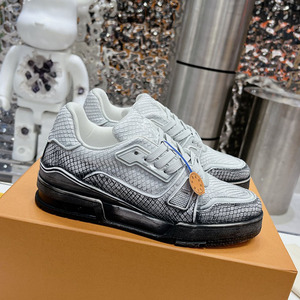 Chaussures de luxe de qualité supérieure pour femmes, chaussures de créateurs, marques célèbres, chaussures de luxe originales avec logo, baskets pour hommes, vente en gros - Product Image 3