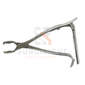 Forceps médical en acier inoxydable pour maintenir les os, instrument chirurgical orthopédique pour l'alignement et la fixation des os en cas de traumatisme par Blush Surgical - Product Image 4