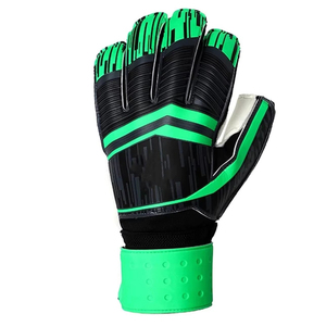 Gants de gardien de but personnalisés OEM, paume en cuir haute adhérence, protection des doigts imperméable, pour joueurs de football professionnels, unisexe - Product Image 6