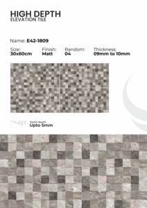 กระเบื้องเซรามิกพอร์ซเลนคุณภาพสูง ขนาด 30x60 ซม. ผิวด้าน ทนทาน สำหรับปูพื้นและผนัง เหมาะสำหรับที่อยู่อาศัย สำนักงาน โรงแรม และพื้นที่เชิงพาณิชย์ - Product Image 4