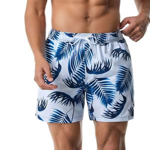 Shorts d'été pour hommes, de plage et d'extérieur, séchage rapide, imperméables, extensibles, grande taille, taille mi-haute, brodés - Product Image 1