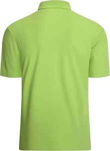 Camisa de Manga Corta Azul Oscuro para Hombre, Diseño Casual con Botones, Bolsillo, Tejido Transpirable, Corte Regular, 220 Gramos, 100% Poliéster - Product Image 5