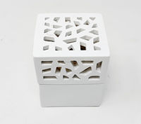 SS CRAFT INDIA – Boîte décorative artisanale en bois pour brûleur de Bakhoor, porte-encens indien de luxe pour la maison et le jardin, parfum religieux