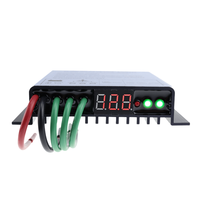Contrôleur de charge MPPT étanche IP67 pour éolienne 12V 24V, avec récupération de freinage automatique pour système éolien hors réseau
