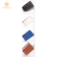 Étui de rangement pour lunettes de soleil en cuir PU de luxe fait à la main, organisateur de lunettes rectangulaire avec fermeture magnétique