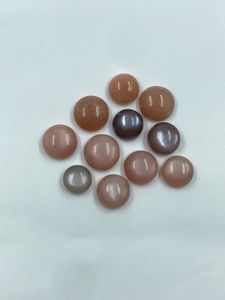 Piedra Lunar de Alta Calidad, Colores Mezclados, Corte Brillante Redondo, 11 Piezas, Piedra Natural de 47.20 Quilates para la Elaboración de Joyas - Product Image 5