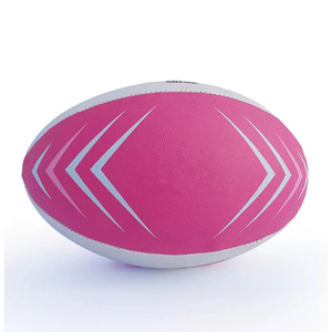 Ballon de rugby taille 9 officiel de haute qualité OEM, logo personnalisé, équipement d'entraînement de football américain en PU, machine à air haute pression, le plus vendu - Product Image 2