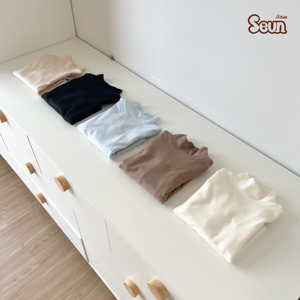 เสื้อเด็กชายหญิง แขนยาว คอเต่า 5 ซม. เสื้อซับในกันหนาว ราคาโรงงาน เวียดนาม - Product Image 2