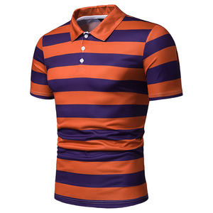 Polo moderne pour homme, de haute qualité, respirant, grande taille, décontracté, léger, en coton, à manches courtes, polo de créateur - Product Image 5