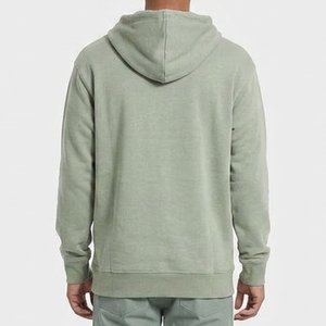 เสื้อฮู้ดผู้ชายพิมพ์ลาย Road To Nowhere พร้อมโลโก้สั่งทำยอดนิยม ผ้าฝ้ายสีเขียว เฟรนช์เทอร์รี่ สวมใส่สบายๆ ในฤดูใบไม้ร่วง - Product Image 2