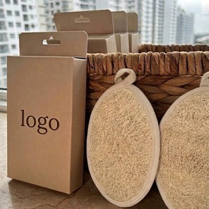 Luxury Resort Spa Supplies Natural Loofah Bath Sponge Biodegradable Exfoliating Body Scrubber Eco-Friendly Shower Accessory - Product Image 5