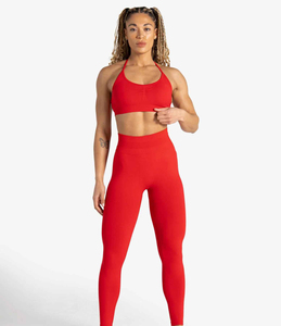 Ensembles de yoga et de fitness élastiques personnalisés pour femmes, soutien-gorge de sport à fort impact, vente en gros, haute qualité, nouvelle collection - Product Image 5