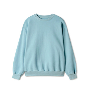เสื้อสเวตเชิ้ตคอกลมสำหรับผู้ชาย พิมพ์โลโก้ได้ตามสั่ง แบรนด์ส่วนตัว ผ้าหนา 400 กรัม บุขนเฟลซซิลเวอร์ฟ็อกซ์ - Product Image 2