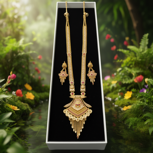 Royal Style Long <b>Necklace</b> Set Fine Jewelry 11058792GL - Product Image 3