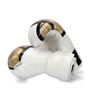 Guantes de Boxeo de Piel Sintética PU de Primera Calidad con Logotipo Personalizado, 6oz 10oz 12oz para Entrenamiento de MMA - Product Image 3