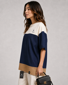 Camiseta de Mujer 100% Algodón, Nueva Colección 2026, Superventas, Manga Corta, Corte Holgado, Color Sólido, Ropa de Verano - Product Image 4