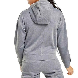 Customized Winter Women's Tracksuit for Sports Training Jogging Regular Fit 100% Cotton <b>Fleece</b> Fabric Quick-Drying - Product Image 3