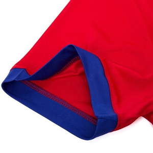 High Quality ODM OEM Customized <b>Soccer</b> Team Wear Training Jersey 100% Polyester Breathable Quick Dry V Neck Short Sleeve Uniform - Product Image 4