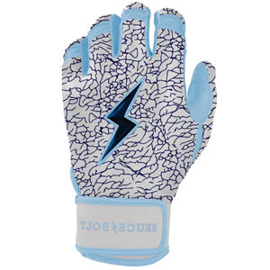 ถุงมือตีเบสบอล BRUCE-BOLT รุ่น Ian Happ Signature Series แบบข้อมือสั้น คุณภาพพรีเมียม หนัง Cabretta หนา 0.09 มม. ลายช้าง พร้อมแถบตีนตุ๊กแก - Product Image 5