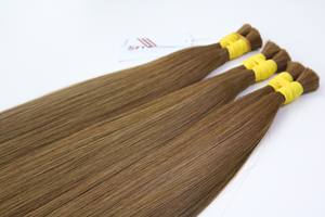 Vente chaude en vrac cheveux brun foncé cuticule cheveux alignés Extensions de cheveux - Product Image 3