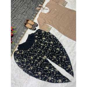 ชุดปาร์ตี้ออกแบบโดยดีไซเนอร์ของผู้หญิงชุดหรูหราเสื้อ doti salwar dupatta - Product Image 2