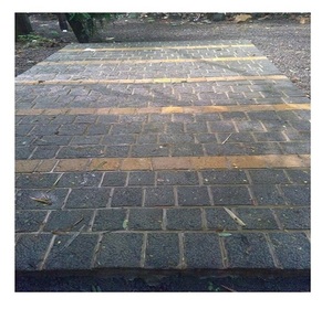 Adoquines de Basalto, Bloques de Piedra Entrelazados para Caminos de Entrada, Caminos, Suelos Exteriores, Jardinería, Paisajismo, Pavimentación de Carreteras, Juego de Adoquines - Product Image 1