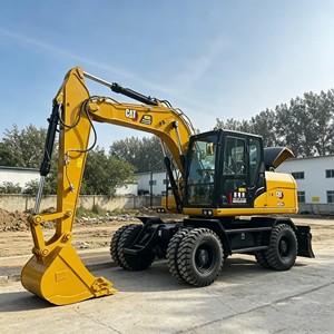 Excavadora Hidráulica con Ruedas M315GC de Venta Caliente, Motor y Bomba de Engranajes - Sistema Hidráulico Completo Ecológico para Desatascamiento de Ríos - Product Image 3