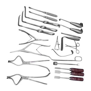 Juego de Instrumentos Quirúrgicos Maxilofaciales Manuales de Primera Calidad, Kit de Herramientas de Cirugía Plástica Profesional de Alta Calidad, Acero Inoxidable - Product Image 4
