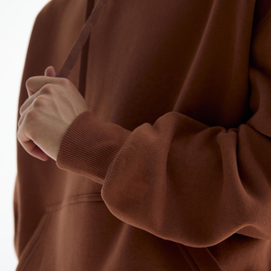 Sudadera con Capucha Térmica 100% Algodón para Hombre, Chaqueta con Capucha Extra Grande con Diseño Sólido, Esencial para el Invierno - Product Image 5