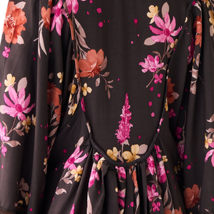 Vestido Largo Maxi con Estampado Floral para Mujer, Ropa de Vacaciones - Product Image 5