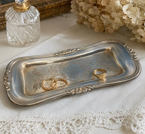 Assiettes rectangulaires en acier inoxydable et aluminium de style nordique européen 2026, assiettes à gâteau plates en métal rétro gaufré pour restaurant - Product Image 6