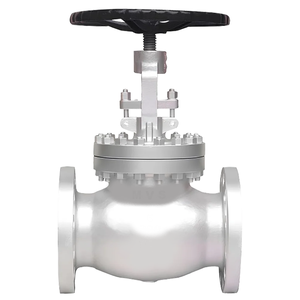 Vanne à boisseau sphérique de 6 pouces en acier inoxydable de qualité supérieure, à brides, pour l'industrie de l'eau et du pétrole - Product Image 1